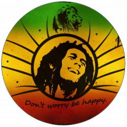 Bob Marley Be happy essbares Papier 19,5 cm