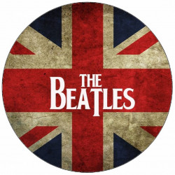Essbares Papier Die Beatles-Flagge 19,5 cm