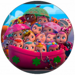 Essbares Papier Schrei-Babys 19,5 cm