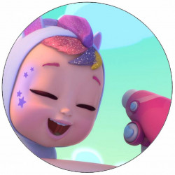 Essbares Papier Schreiendes Baby 19,5 cm