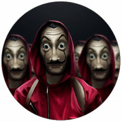 Essbares Papier Papierhaus - La casa del papel 19,5 cm