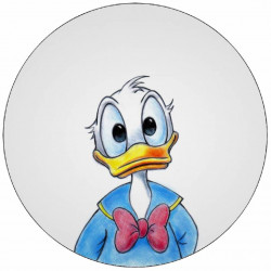 Donald Duck ohne Hut 19,5 cm