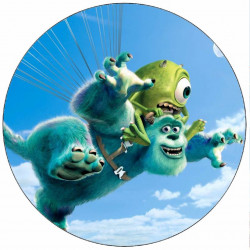 Essbares Papier Universität für Monster Sulliven 19,5 cm