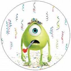 Essbares Papier Universität für Monster Mike 19,5 cm