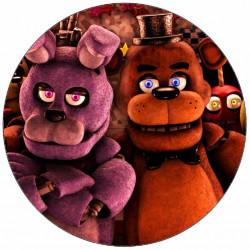 Essbares Papier Five Nights at Freddy's Bonnie 19,5 cm
