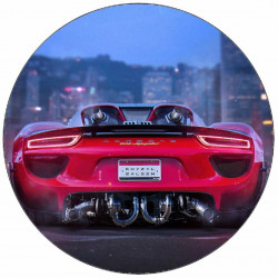 Essbares Papier Porsche 918 Spyder 19,5 cm
