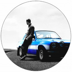 Essbares Papier Fast and Furious Brian O'Connor 19,5 cm