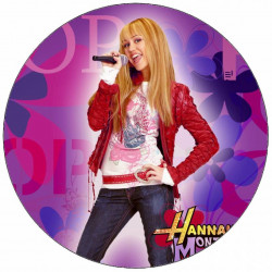 Essbares Papier Hanna Montana 19,5 cm