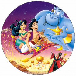 Essbares Papier Aladin 19,5 cm