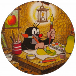 Essbares Papier Maulwurf Maler 19,5 cm