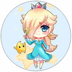 Essbare Papierprinzessin im blauen Kleid 19,5 cm