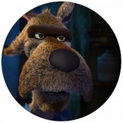 Essbares Papier Karcoolka Wolf 19,5 cm