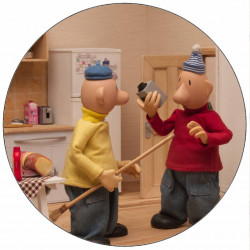 Pat und Mat Reinigungspapier 19,5 cm