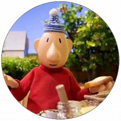 Pat und Matte Frühstückspapier 19,5 cm