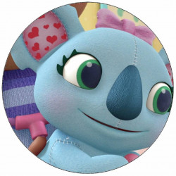 Essbarer Papierdoktor Plüsch Koala 19,5 cm