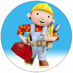 Essbares Papier Bořek der Baumeister 19,5 cm