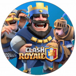 Essbare Papier Clash Royale Figuren 19,5 cm
