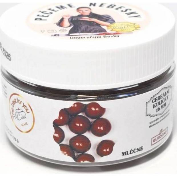 Eurocao Cerealienkugeln in Milchschokolade 16 mm (70 g)