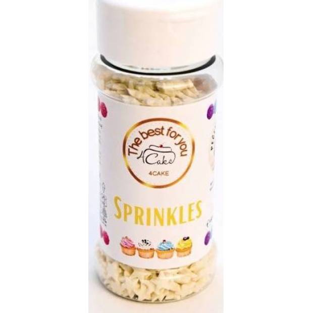 4Kuchen Weiße Perlzuckersterne (60 g) Besky edition