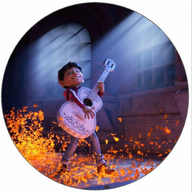 Essbares Papier Coco Miguel spielt Gitarre 19,5 cm