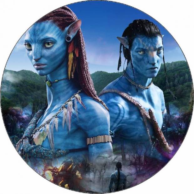 Essbare Papierbaum-Silhouette 19,5 cm