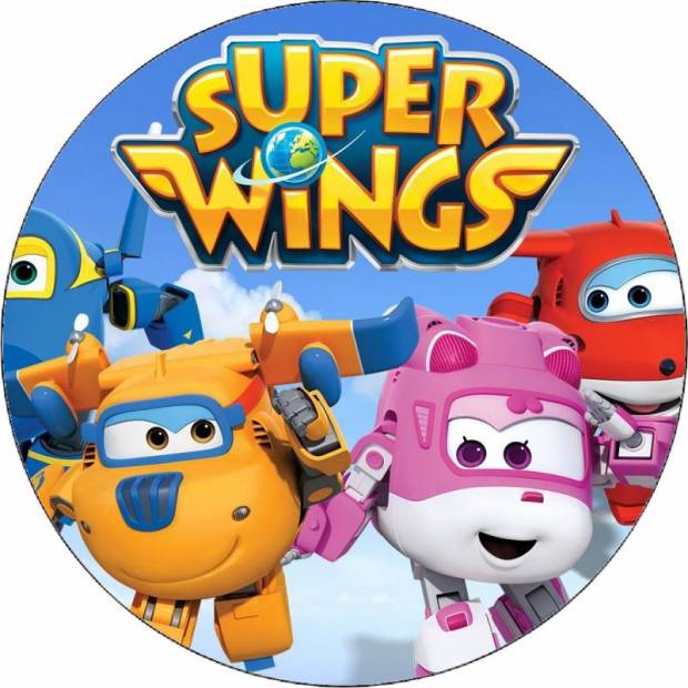 Essbares Papier Super Wings 19,5 cm