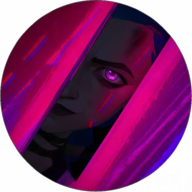 Essbares Papier Arcane (League of Legends) Vi 19,5 cm