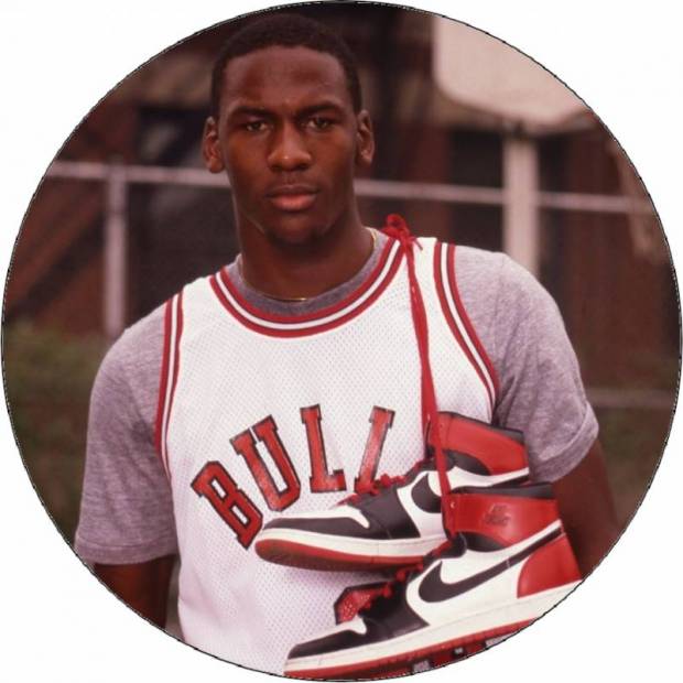Essbares Papier Michael Jordan 19,5 cm