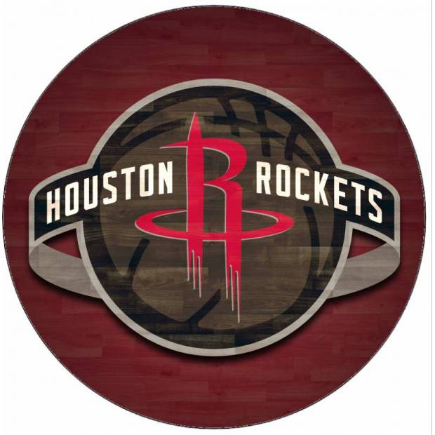 Essbares Papier Houston Rockets Logo 19,5 cm