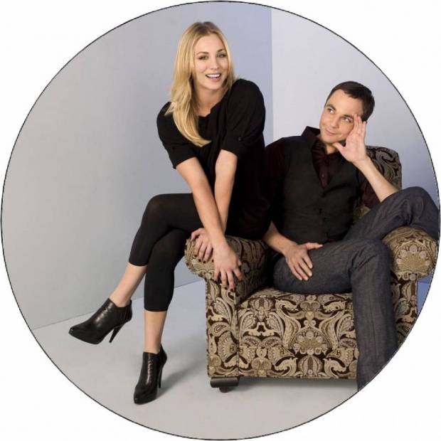 Die Urknalltheorie - Die Urknalltheorie Penny und Sheldon 19,5 cm