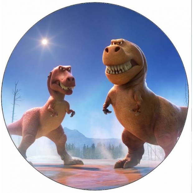 Essbares Papier Guter Dinosaurier Tyrannosaurus 19,5 cm