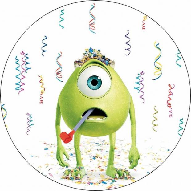 Essbares Papier Universität für Monster Mike 19,5 cm