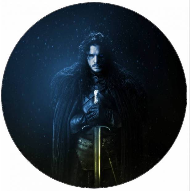 Essbares Papier Game of Thrones John Snow 19,5 cm