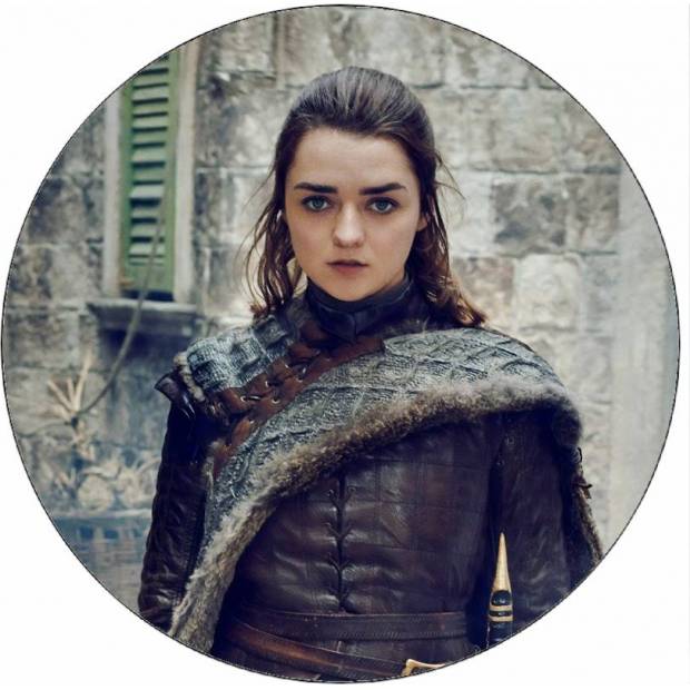 Essbares Papier Game of Thrones Arya Stark 19,5 cm