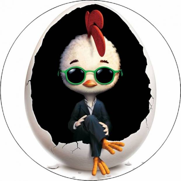 Essbare Papier Vogelscheuche im Glas 19,5 cm