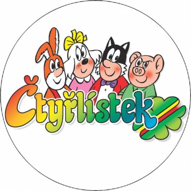 Essbares Papier Quatrefoil 19,5 cm