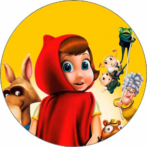 Essbares Papier Karcoolka gelber Hintergrund 19,5 cm