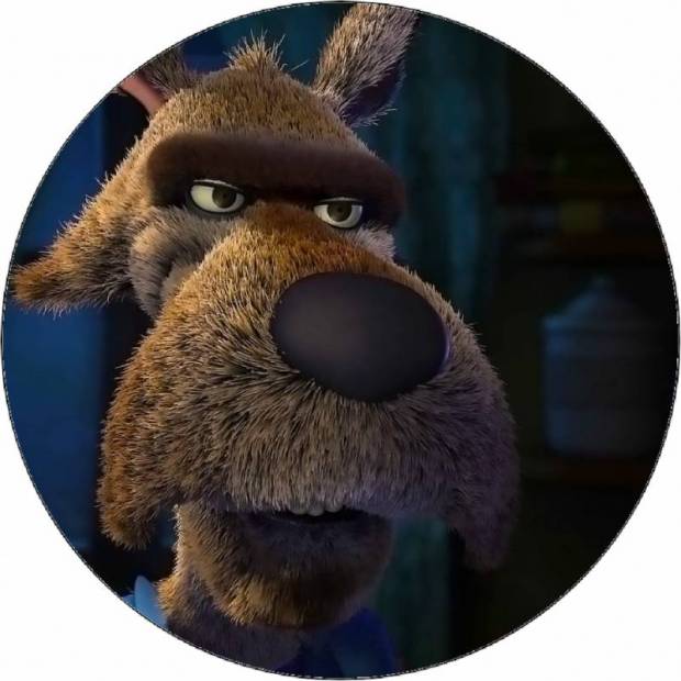 Essbares Papier Karcoolka Wolf 19,5 cm