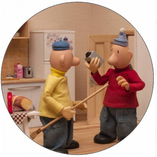 Pat und Mat Reinigungspapier 19,5 cm