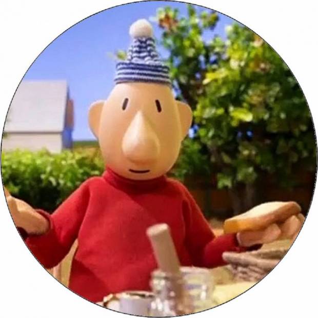 Pat und Matte Frühstückspapier 19,5 cm