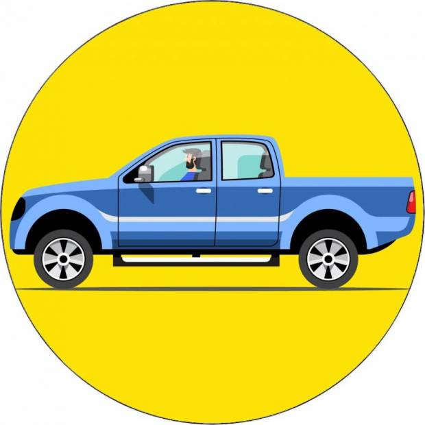 Essbares Papier-Geländewagen 19,5 cm