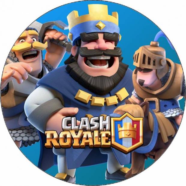 Essbare Papier Clash Royale Figuren 19,5 cm