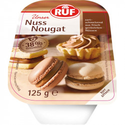 Nougatfüllung 125g 38% Nüsse