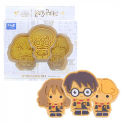 Harry Potter Ausstechformen, 3er-Set 10 x 10 cm