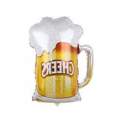 Folienballon Bier 73 cm