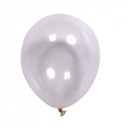 Latexballons silber 50 Stück 30 cm