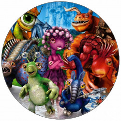 Essbare Papier-Actionfiguren 19,5 cm