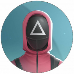 Essbare Papier-Tintenfisch-Figur 19,5 cm