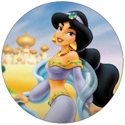 Essbares Papier Prinzessin Jasmine 19,5 cm