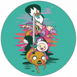 Essbares Papier Jake und Finn Freunde 19,5 cm